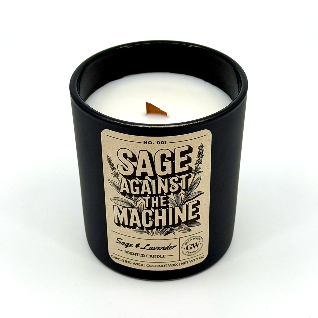 Sage Against the Machine — Sage & Lavender Candle