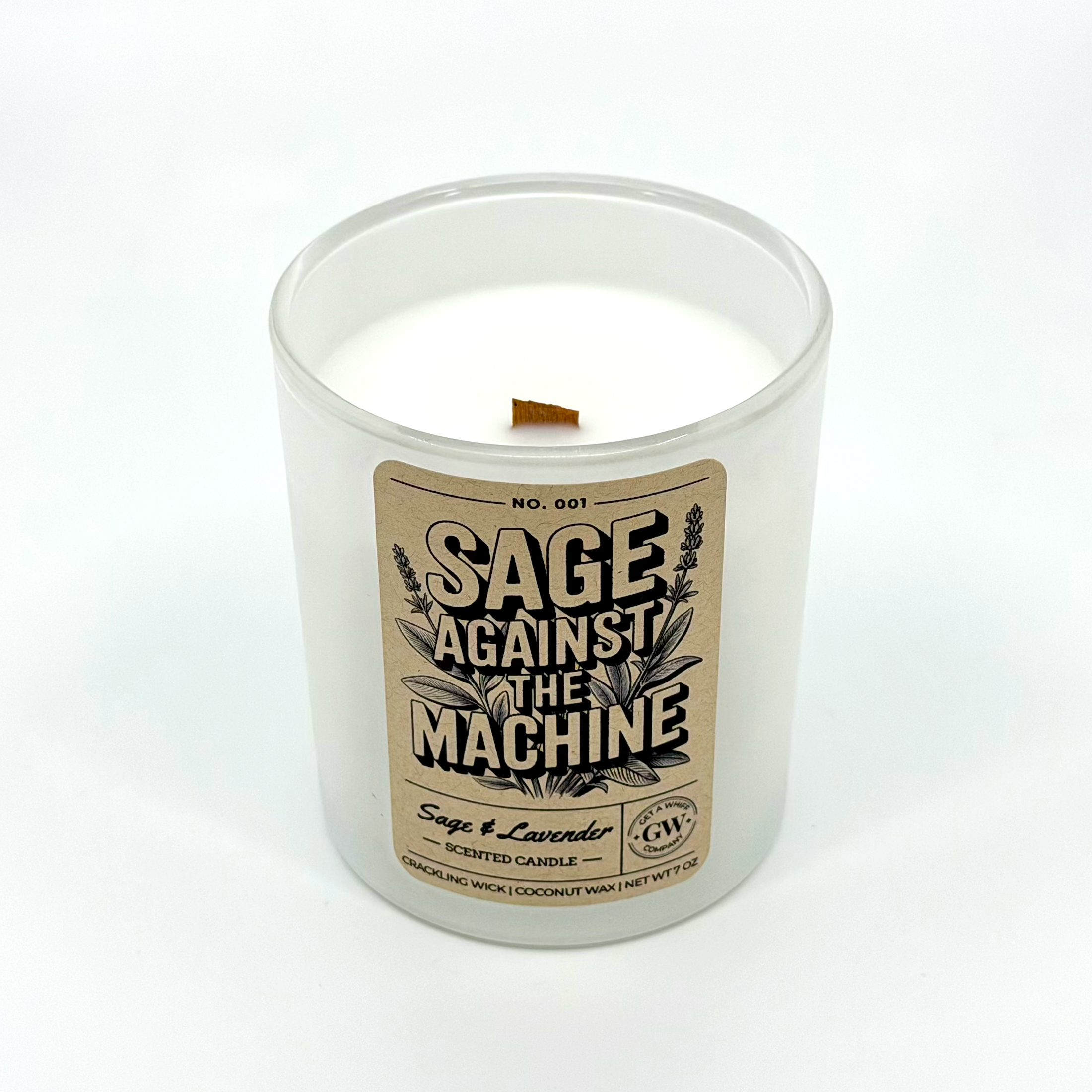Sage Against the Machine — Sage & Lavender Candle