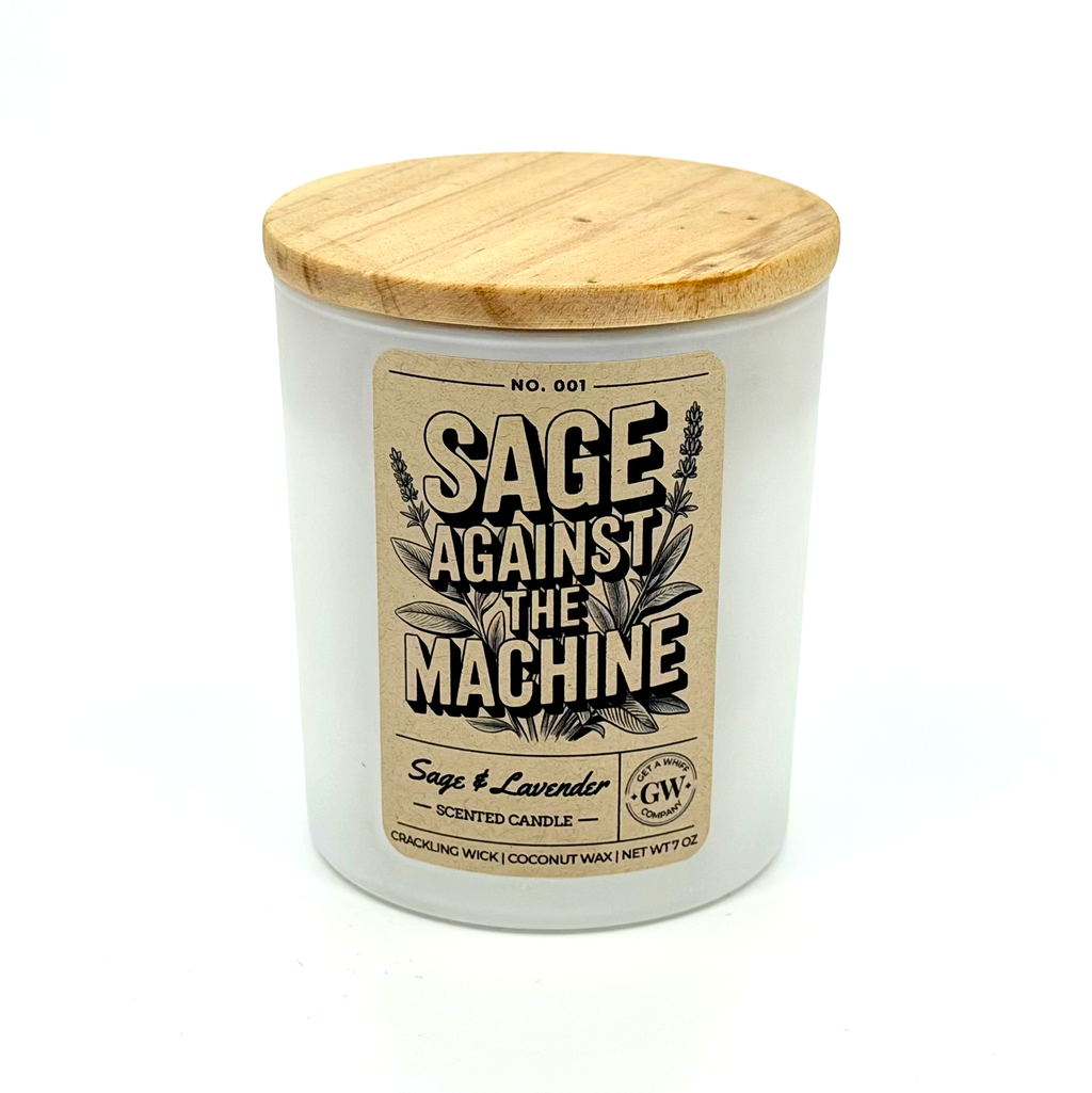 Sage Against the Machine — Sage & Lavender Candle