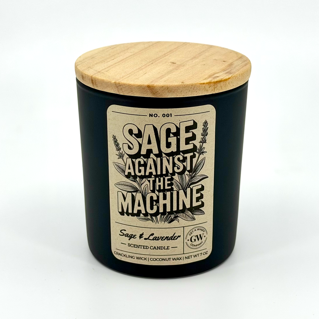 Sage Against the Machine — Sage & Lavender Candle